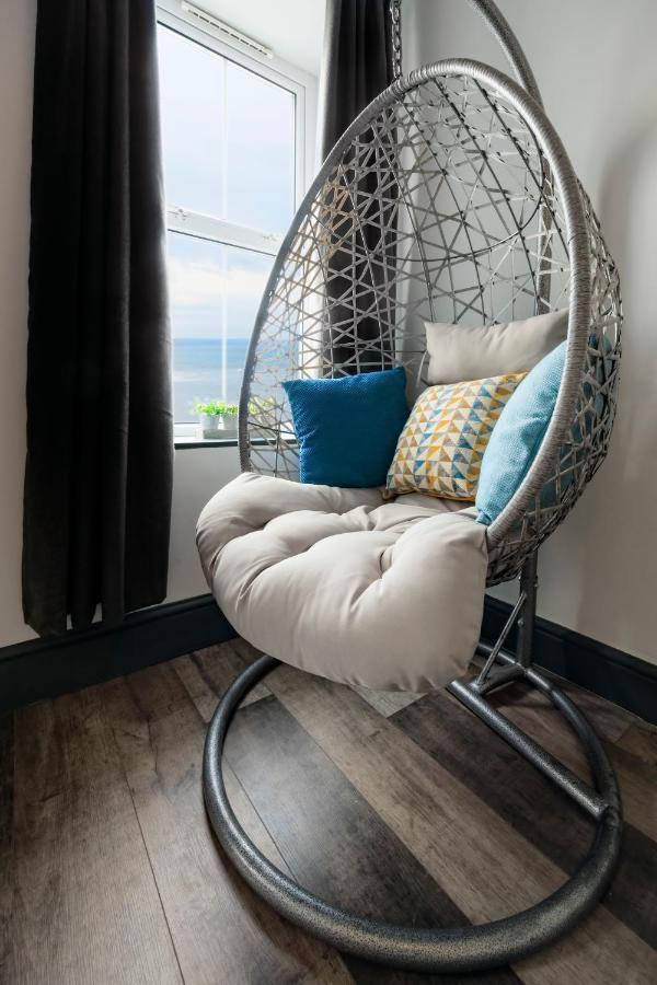Seafront Apartment With Balcony, Parking And Sea Views Aberystwyth Ngoại thất bức ảnh