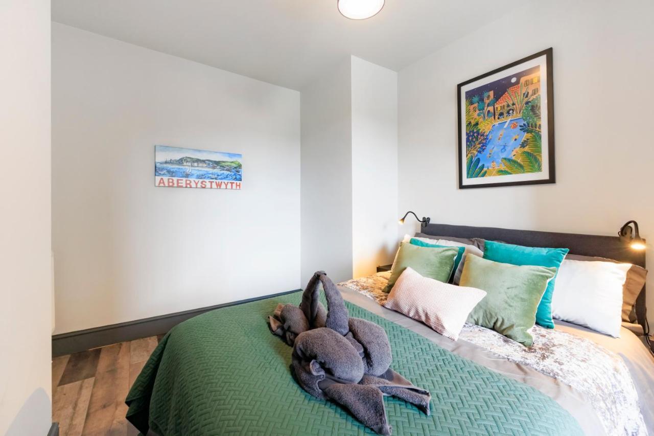 Seafront Apartment With Balcony, Parking And Sea Views Aberystwyth Ngoại thất bức ảnh
